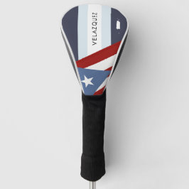 Funda Para Palo De Golf Bandera de Puerto Rico