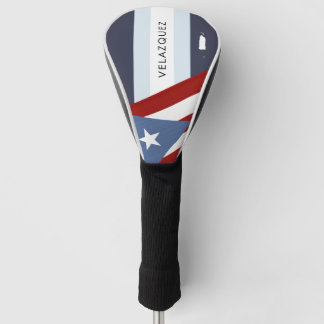 Funda Para Palo De Golf Bandera de Puerto Rico