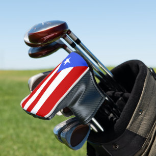 Funda Para Palo De Golf Bandera de Puerto Rico