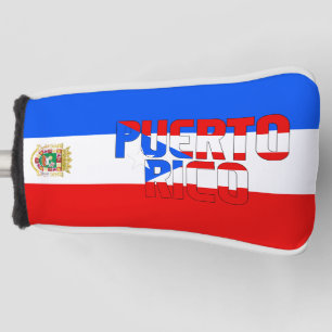 Funda Para Palo De Golf Bandera de Puerto Rico espléndido patriótico
