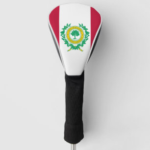 Funda Para Palo De Golf Bandera de Raleigh, cubierta del cabezal de golf d