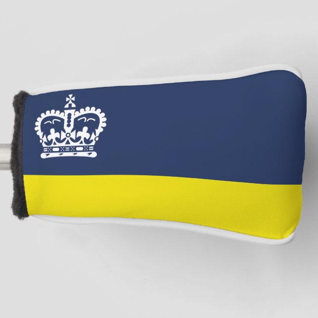 Funda Para Palo De Golf Bandera de Regina, Saskatchewan (Anverso)
