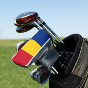 Funda Para Palo De Golf Bandera de Rumania
