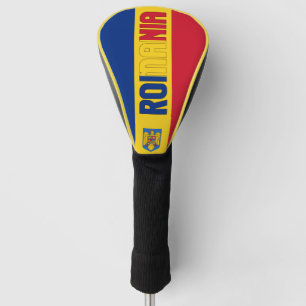 Funda Para Palo De Golf Bandera de Rumania espléndida patriótica
