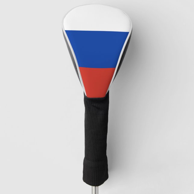 Funda Para Palo De Golf Bandera de Rusia (Anverso)