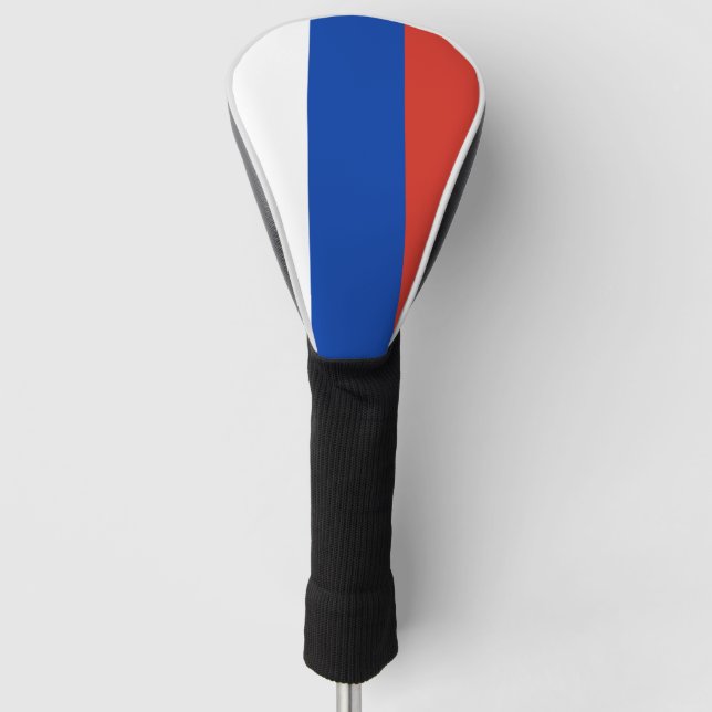 Funda Para Palo De Golf Bandera de Rusia (Anverso)