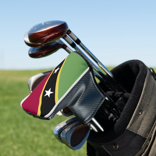 Funda Para Palo De Golf Bandera de Saint Kitts y Nevis (In Situ)