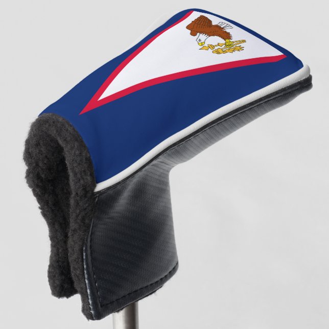 Funda Para Palo De Golf Bandera de Samoa Americana (Anverso 3/4)