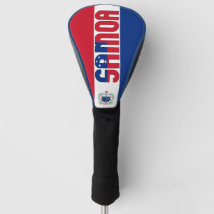 Funda Para Palo De Golf Bandera de Samoa Gorgeous Patriótico