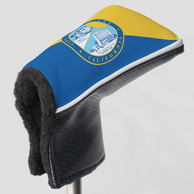 Funda Para Palo De Golf Bandera de Santa Ana (Anverso 3/4)