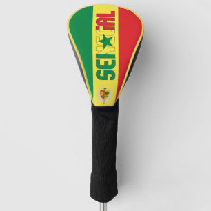 Funda Para Palo De Golf Bandera de Senegal espléndida patriótica