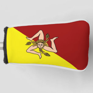 Funda Para Palo De Golf Bandera de Sicilia (Italia)