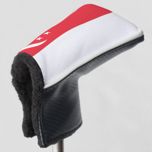 Funda Para Palo De Golf Bandera de Singapur