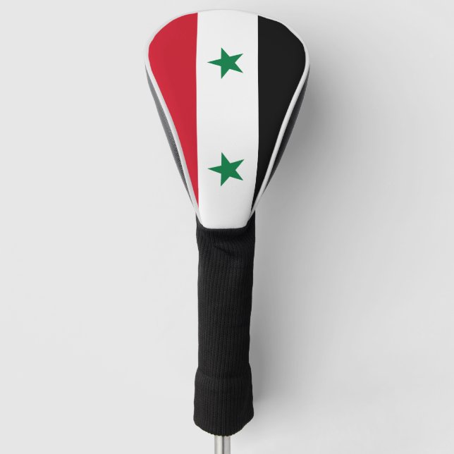 Funda Para Palo De Golf Bandera de Siria (Anverso)