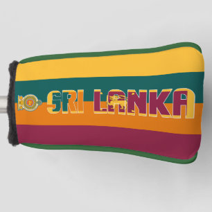Funda Para Palo De Golf Bandera de Sri Lanka: espléndido patriótico