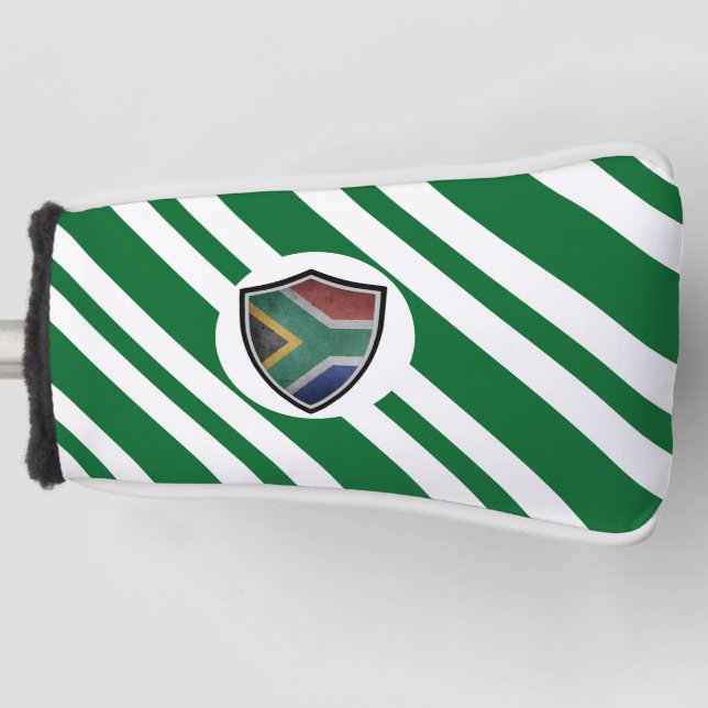 Funda Para Palo De Golf Bandera de Sudáfrica (Anverso)