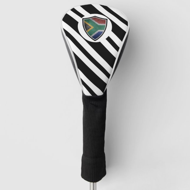 Funda Para Palo De Golf Bandera de Sudáfrica (Anverso)
