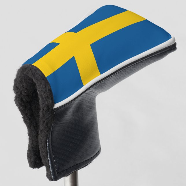 Funda Para Palo De Golf Bandera de Suecia (Anverso 3/4)