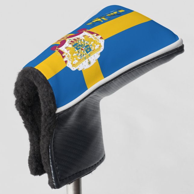 Funda Para Palo De Golf Bandera de Suecia (Anverso 3/4)
