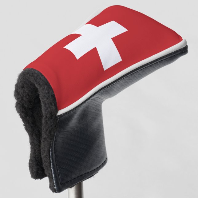 Funda Para Palo De Golf Bandera de Suiza (Anverso 3/4)