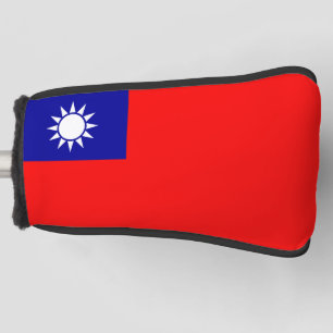 Funda Para Palo De Golf Bandera de Taiwán: República de China, Taipei chin