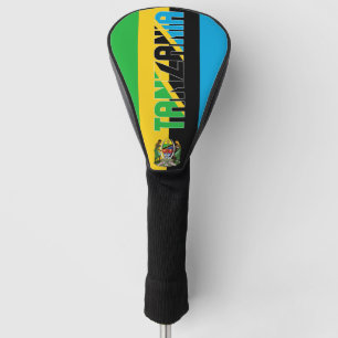 Funda Para Palo De Golf Bandera de Tanzania espléndida patriótica