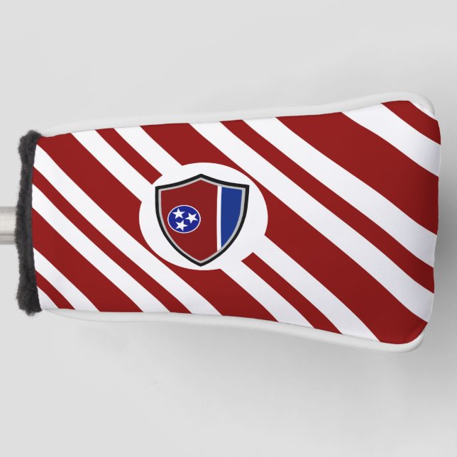 Funda Para Palo De Golf Bandera de Tennessee (Anverso)