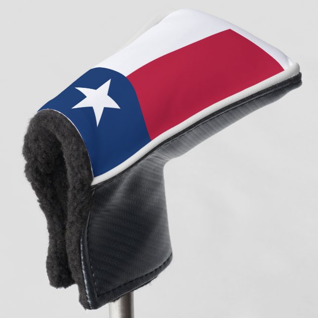 FUNDA PARA PALO DE GOLF BANDERA DE TEXAS (Anverso 3/4)