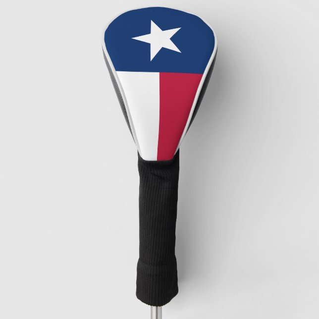 Funda Para Palo De Golf Bandera de Texas - pantalla vertical (Anverso)