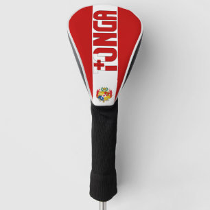 Funda Para Palo De Golf Bandera de Tonga espléndida patriótica