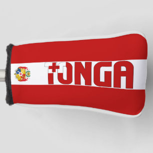 Funda Para Palo De Golf Bandera de Tonga Gorge Portada Patriótica de Cabez