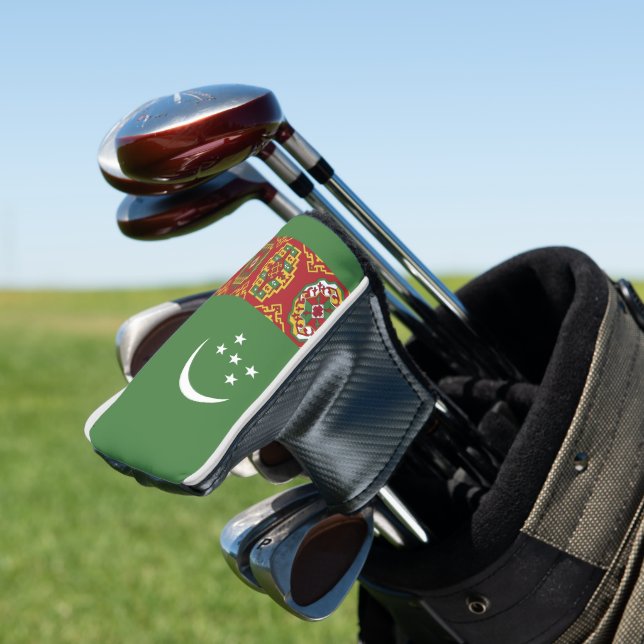 Funda Para Palo De Golf Bandera de Turkmenistán (In Situ)