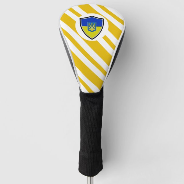 Funda Para Palo De Golf Bandera de Ucrania (Anverso)