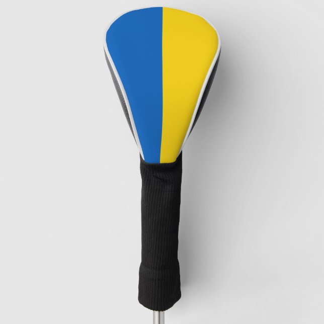 Funda Para Palo De Golf Bandera de Ucrania (Anverso)