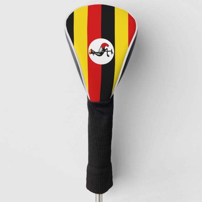 Funda Para Palo De Golf Bandera de Uganda (Anverso)