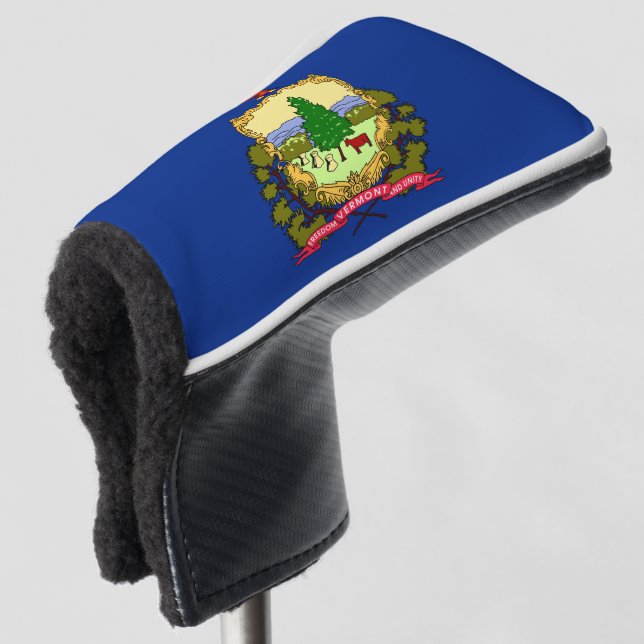 Funda Para Palo De Golf Bandera de Vermont (Anverso 3/4)