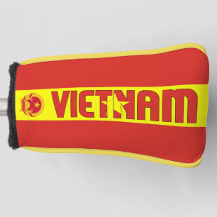 Funda Para Palo De Golf Bandera de Vietnam espléndida patriótica