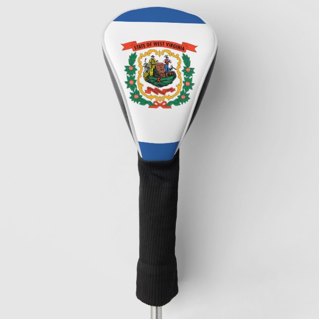 Funda Para Palo De Golf Bandera de Virginia Occidental (Anverso)