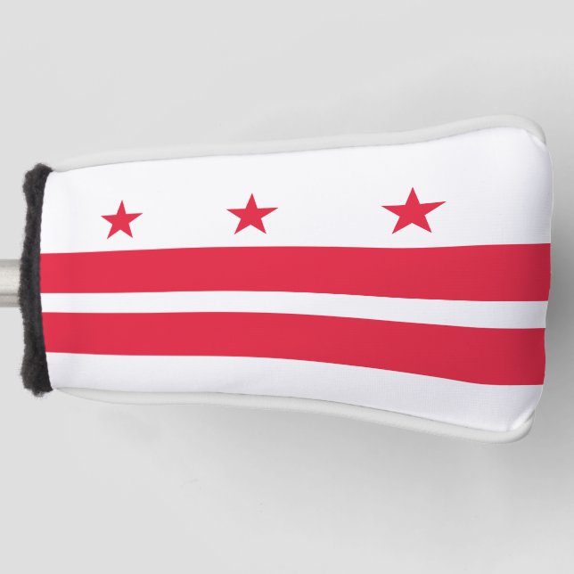Funda Para Palo De Golf Bandera de Washington DC (Anverso)