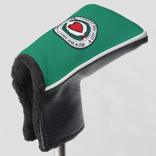 Funda Para Palo De Golf Bandera de Worcester, cubierta del cabezal de golf