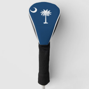 Funda Para Palo De Golf Bandera del Carolinian del sur, bandera del estado