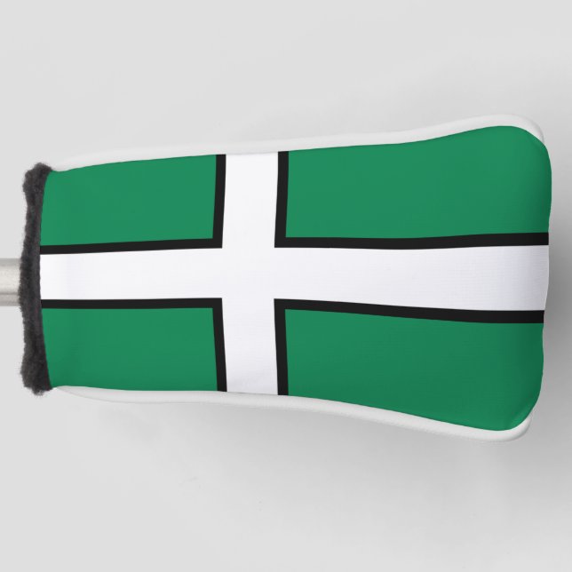 Funda Para Palo De Golf Bandera del condado de Devon (Anverso)