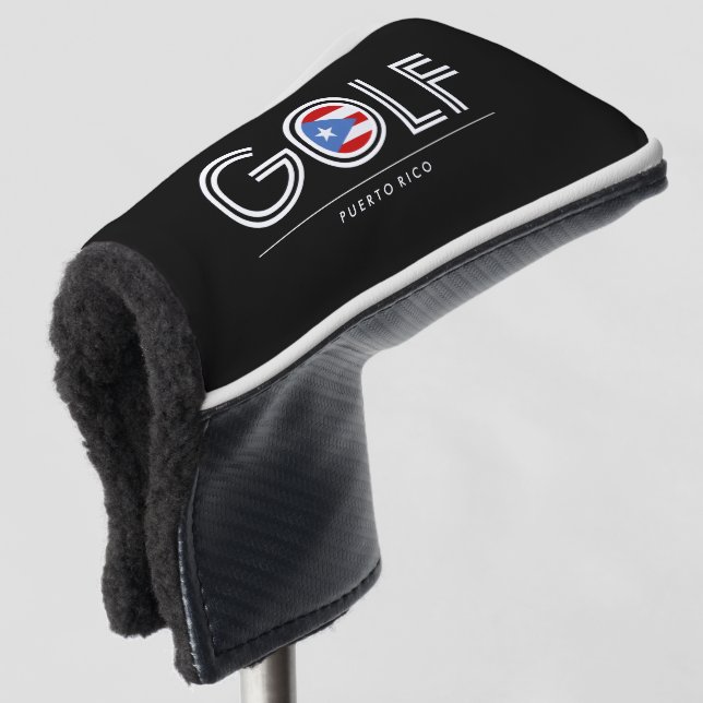 Funda Para Palo De Golf Bandera del golf de Puerto Rico (Anverso 3/4)