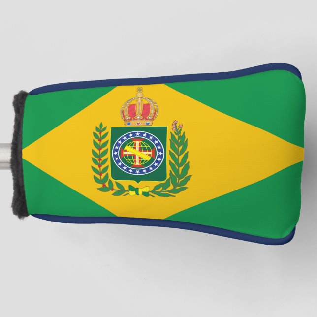 Funda Para Palo De Golf Bandera del Imperio de Brasil (Anverso)