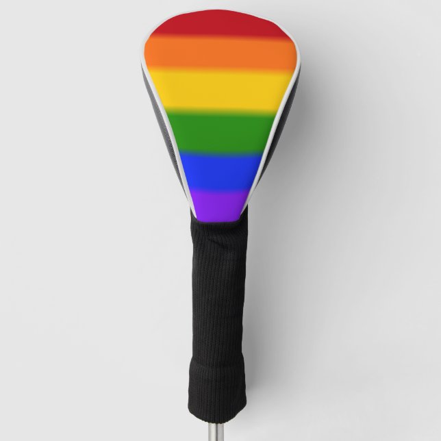 Funda Para Palo De Golf Bandera del orgullo gay caído (Anverso)
