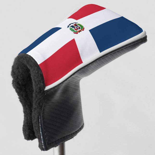 Funda Para Palo De Golf Bandera dominicana (Anverso 3/4)