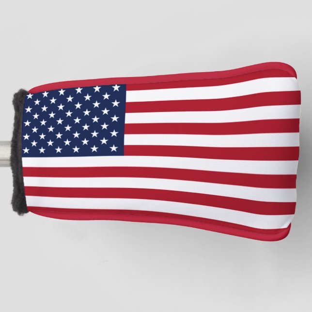 Funda Para Palo De Golf Bandera estadounidense (Anverso)