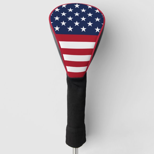 Funda Para Palo De Golf Bandera estadounidense (Anverso)