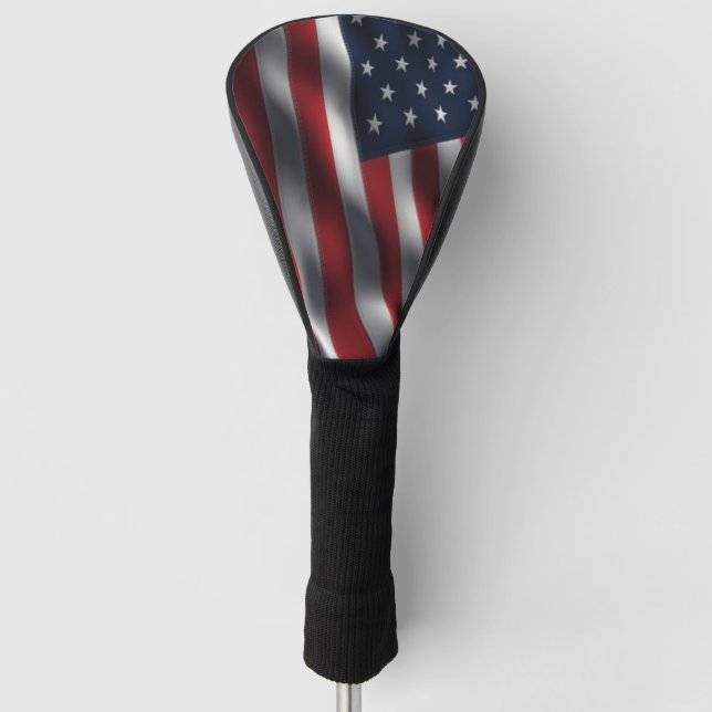Funda Para Palo De Golf Bandera estadounidense (Anverso)
