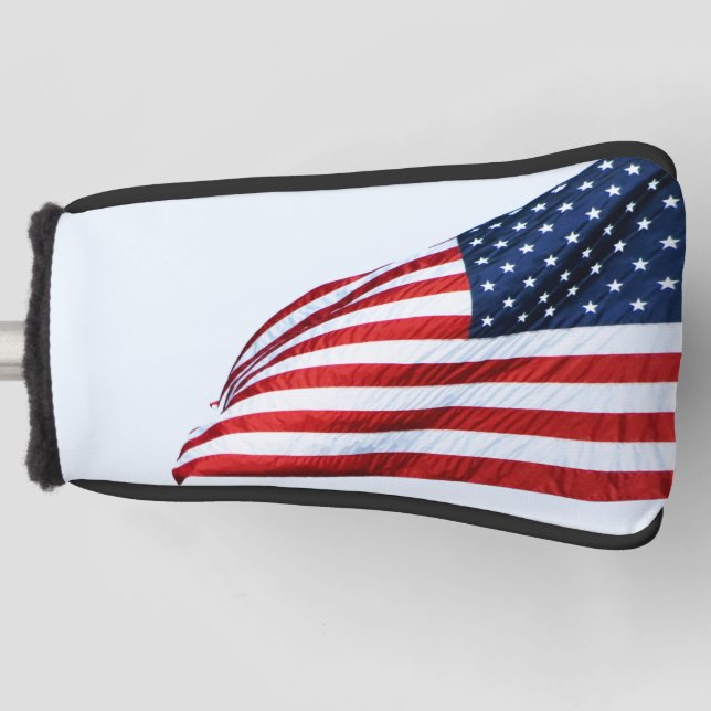 Funda Para Palo De Golf Bandera estadounidense 2412 (Anverso)